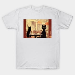 Café Des Chats T-Shirt